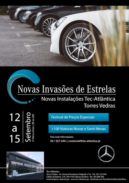 Novas Invasões de Estrelas | 12 a 15 de Setembro