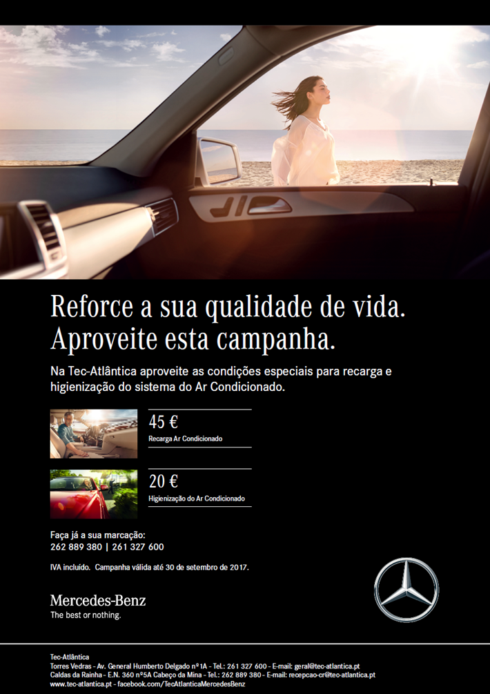 Reforce a sua qualidade de vida. Aproveite esta campanha.
