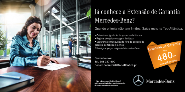 Já conhece a Extensão da Garantia Mercedes-Benz?
