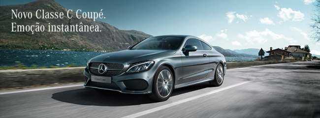Novo Classe C Coupé na Tec-Atlântica em Torres Vedras.