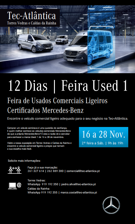 12 Dias | Feira Used 1 na Tec-Atlântica