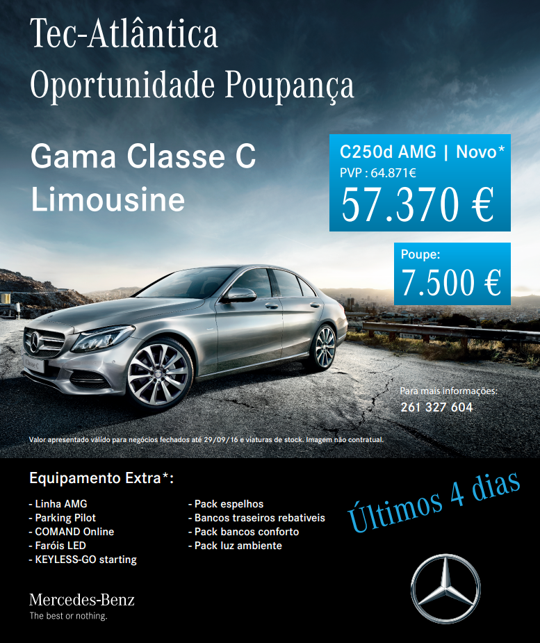 Oportunidade Poupança | Gama Classe C