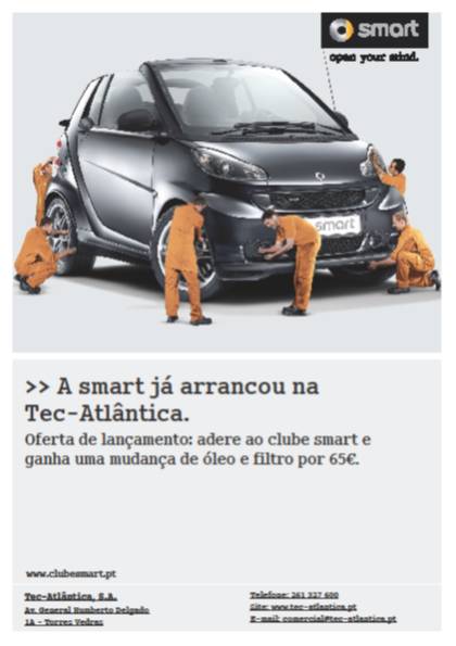 A smart já arrancou na Tec-Atlântica.