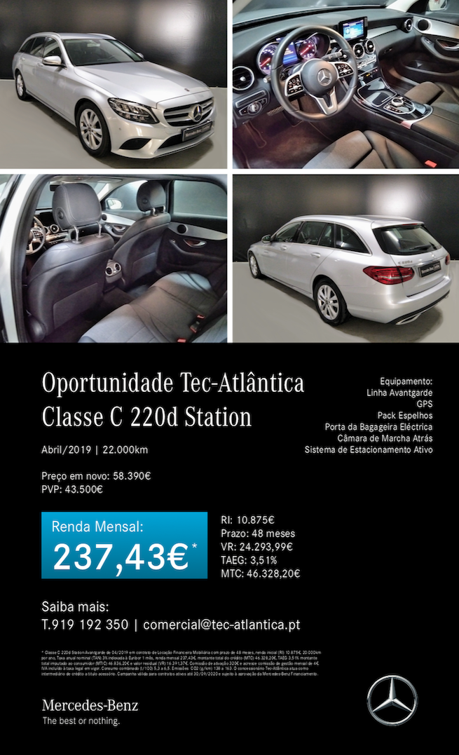 Oportunidade Tec-Atlântica: Classe C desde ...>